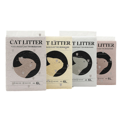 3 Arena De Tofu Arena Tofu Arena Sanitaria Para Gatos 2 Kg