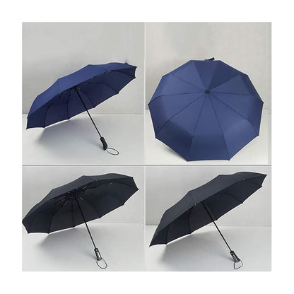 Parasol Retractil Plegable 8 Varill Reforzado Compacto Cali