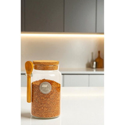 Frasco Para Condimentos Organizador Cocina Contenedor Tapa