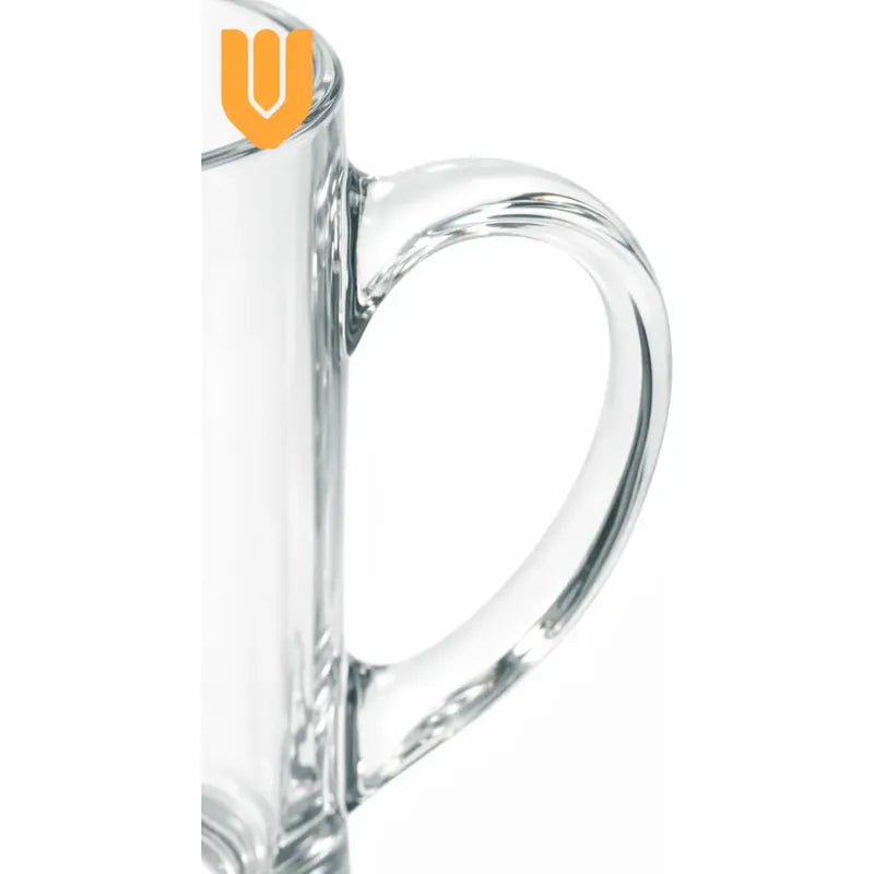 2 Vasos Cerveza Vidrio Asa Tipo Mug 670ml Vitrineon Vidrio Transparente