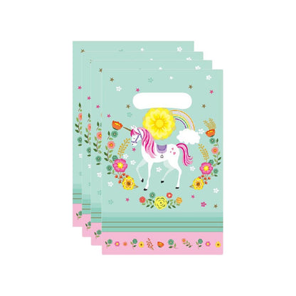 20 Bolsas Para Piñata Bolsas Dulces Bolsa Fiesta Unicornio