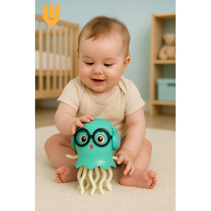 Pulpo Bailarin Musical Niños Medusa Luces Pulpo Infantil Beb