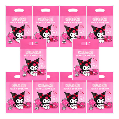 10 Bolsas Para Piñata Kuromi Bolsas Para Dulce Fiesta Kuromi