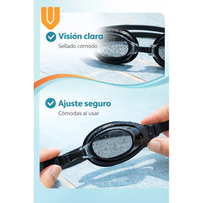 Lentes Natacion Niños Piscina Uso Diario Clases Aprendizaje