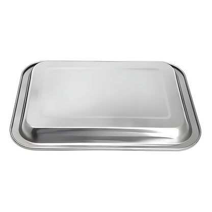 Set X4 Bandeja Para Horno Bandeja Acero Inoxidable Multiuso