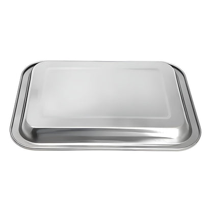 2 Bandeja Para Horno Bandeja Acero Inoxidable Multiuso 35x26