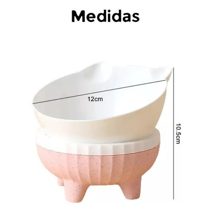 Plato Comida Perro Plato Alto Inclinable Plato Mascota