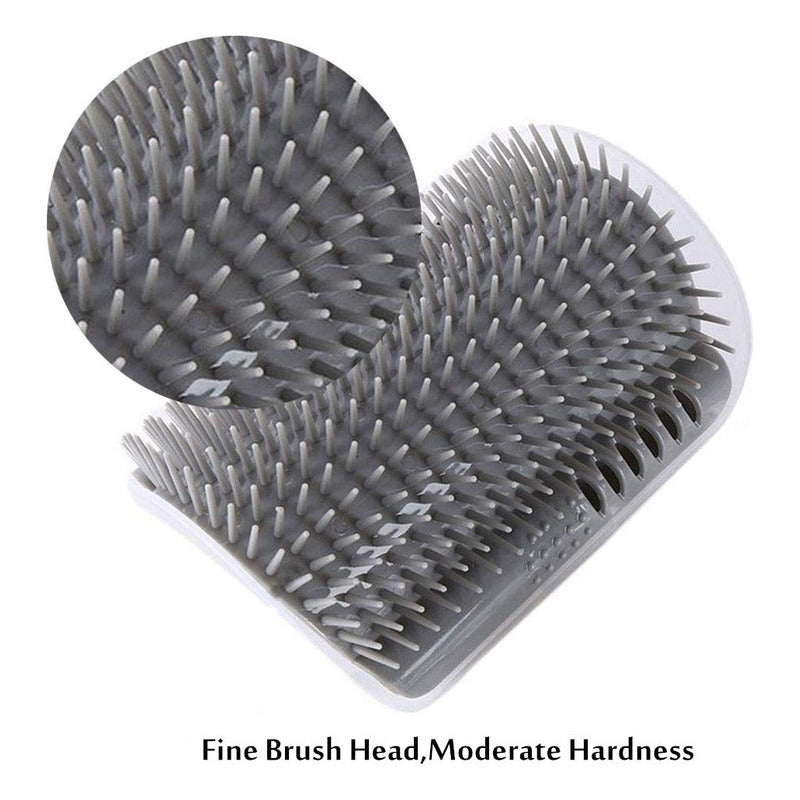 Rascador Gato Yerba Gatera Rascador Para Gato Cepillo Gris Negro