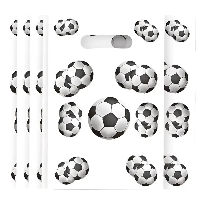 X20 Bolsas Para Piñata Pelota Futbol Bolsas Dulces Piñata  Blanco-negro Fultbol
