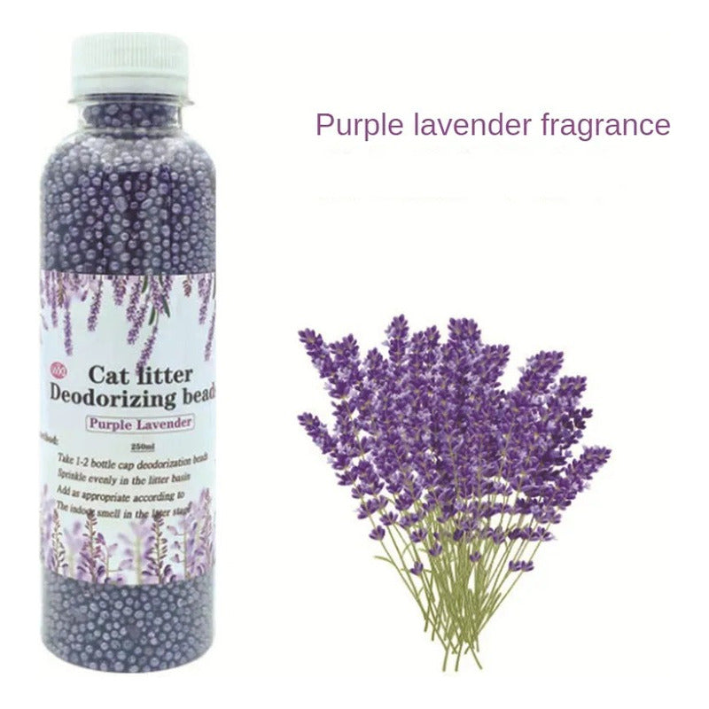 Aromatizador De Arena Gato Aromatizante De Arena Lavanda