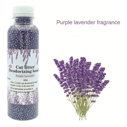 Aromatizador De Arena Gato Aromatizante De Arena Lavanda