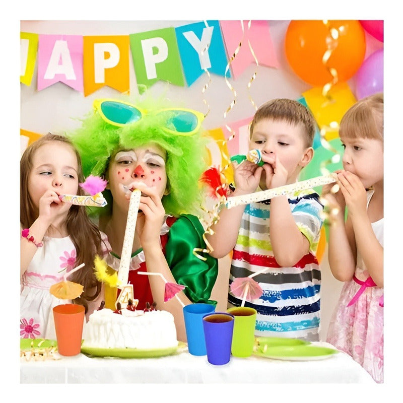 Vaso Plastico Reutilizables Vasos De Colores Vasos Fiesta Multicolor