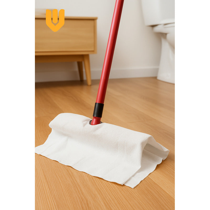 Paños Humedos Algodón Trapero Piso Limpiador Coleto Antibact