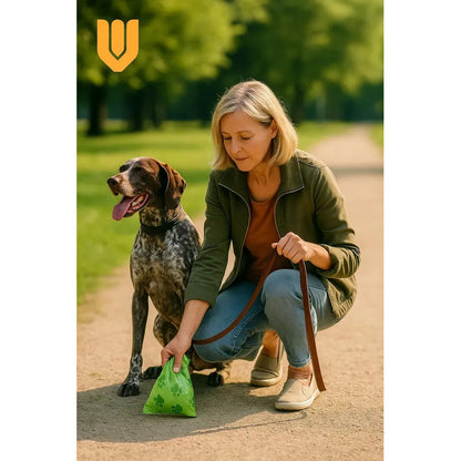 Pack 10 Bolsas Basura Excremento Perro Vitrineon Multicolor Resistentes Compactas 6 Cm X 3 Cm Higiene Mascotas Paseo Canino Recoleccion Desechos Practicas Portatiles Limpieza Urbana