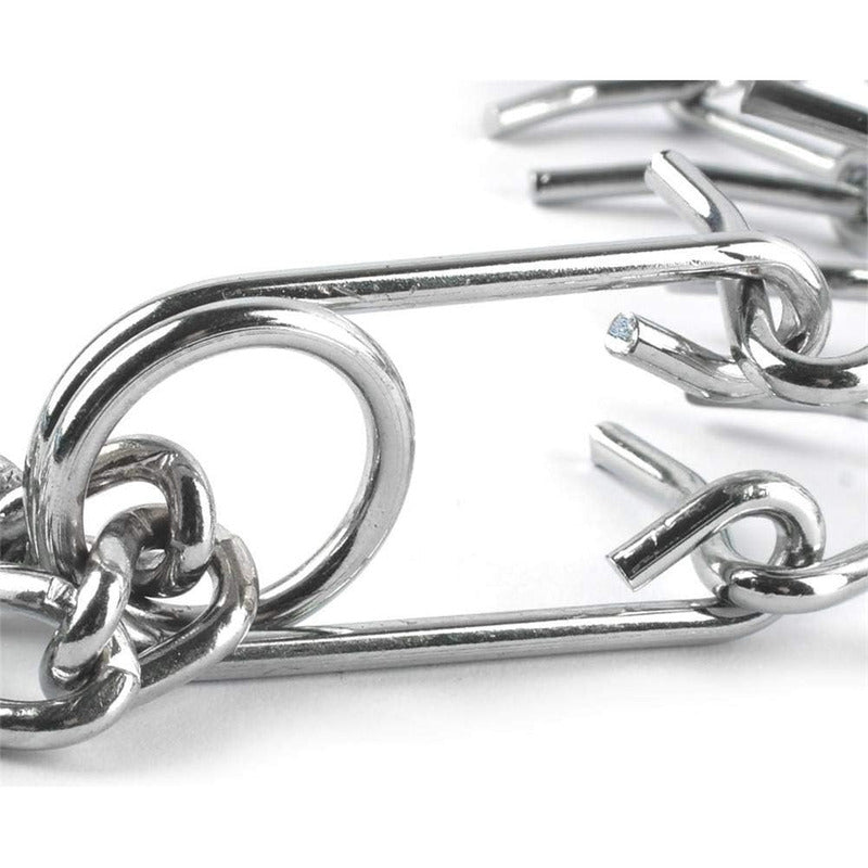 2 Collar De Adiestramiento Collar Adiestramiento Perro 60 Cm Plateado 60 Cm