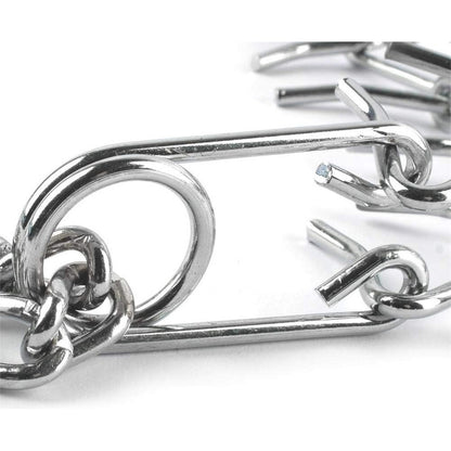 2 Collar De Adiestramiento Collar Adiestramiento Perro 60 Cm Plateado 60 Cm