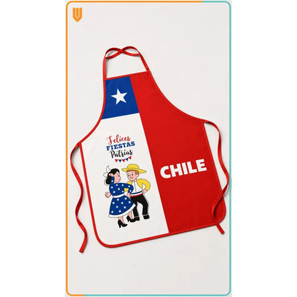Delantal Para Cocina Fechas Patrias Delantal Festivo Chile