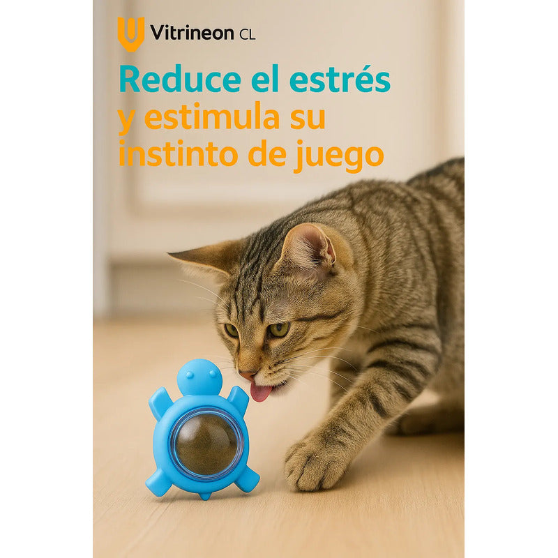 Bola Hierba Gatera Catnip Gatos Bola Snack Catnip Antiestrés Tortuga