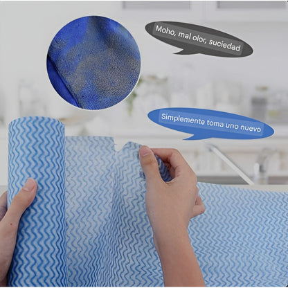 100 Paño Absorbente Cocina Paño Desechable Paño Reutilizable