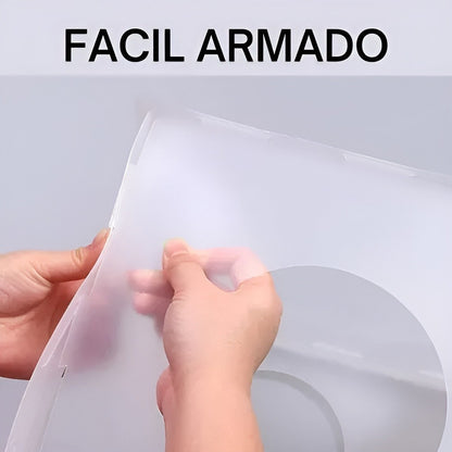 Calibrador De Globos Caja Calibrador Para Globos Plegable Blanco Calibrador