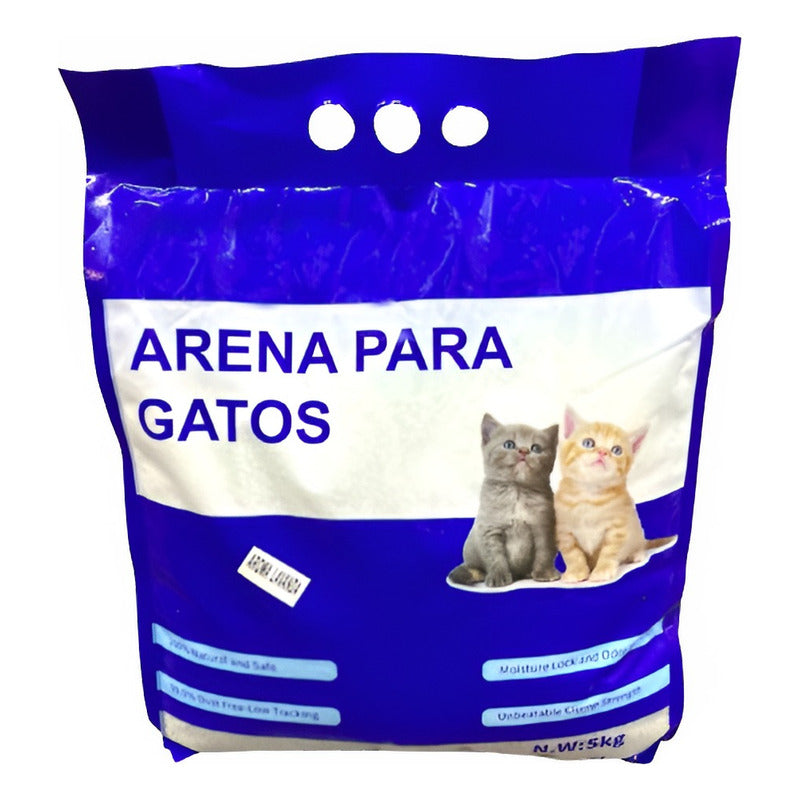 Arenero Para Gato Higiene + Arena Para Gatos Aglutinante 5kg