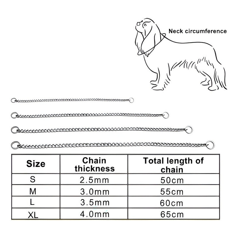 X4 Collar Adiestramiento Perro Collar De Adiestramiento 50cm