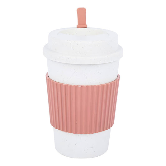 2 Vasos Para Café Vaso Fibra De Bambu Con Agitador Vasos Te
