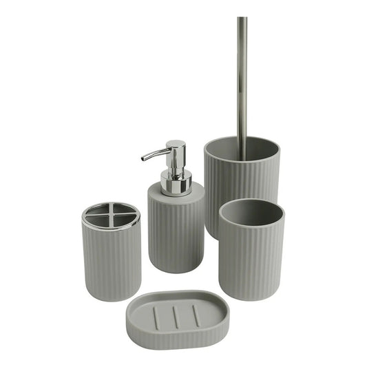 Set De Baño 5 Piezas Accesorios Decorativo Baños Juegos Baño
