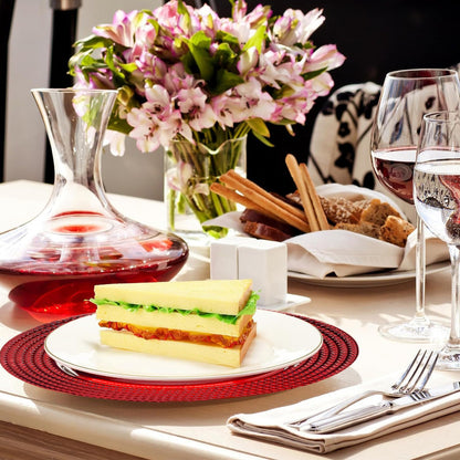 6 Plato Base Navideños Vajilla Navidad Juego De Platos 33cm