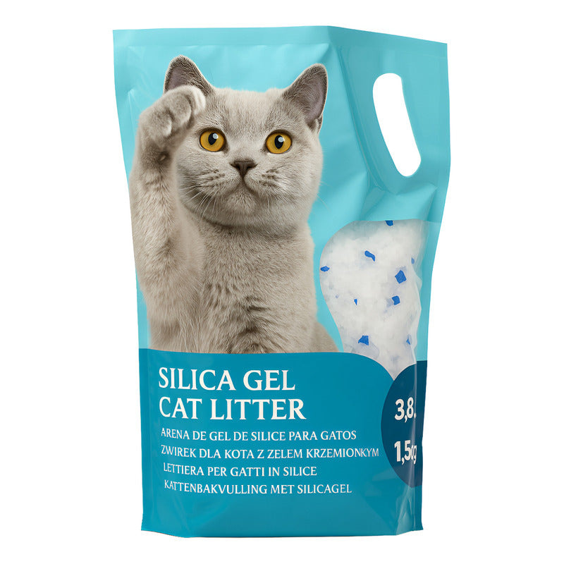 Arena Cristal Gato Silica Arena Gatos Cristales Gel 1.5 Kg