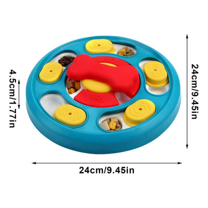 Reduce Ansiedad Plato Interactivo Perro Comedero Lento Multicolor