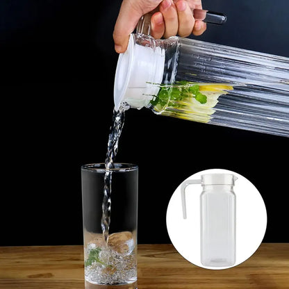 Set 3 Jarras De Vidrio Agua Jarra De Jugo Jarras Con Tapa