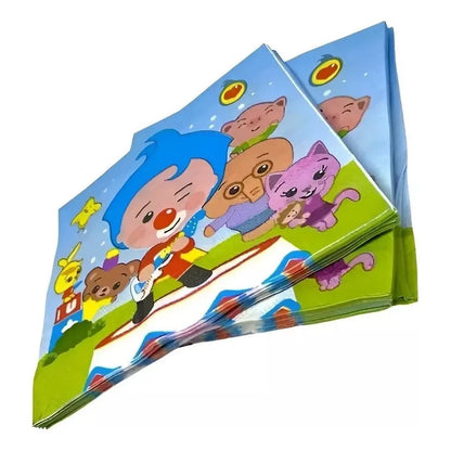 Set Cumpleaños Vasos Servilleta Plato Bolsa Piñata Payaso Payasito