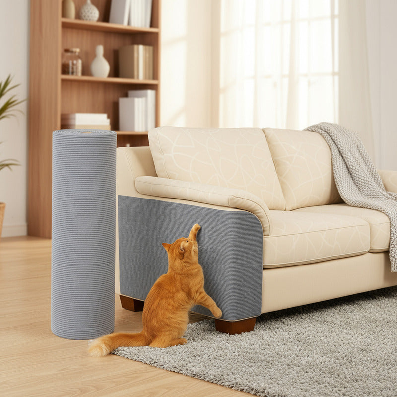 Protector Sillón Gato Tapete Rascador Antiarañazos Mueble