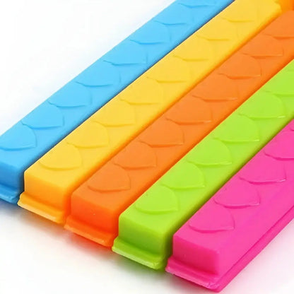 X5 Clips Bolsas Sellado Facil Pinzas Sellado Bolsa Alimentos Multicolor