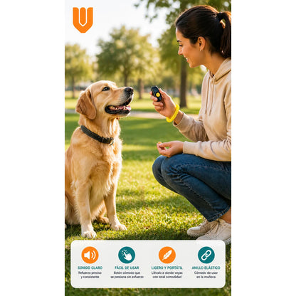 Herramienta Obediencia Perros Aprendizaje Rapido Control Mul Azul