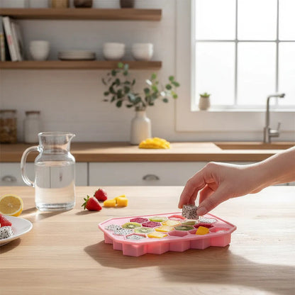 X2 Hielera Cubeta De Hielo Silicona Molde Para Hielo 37cav Multicolor