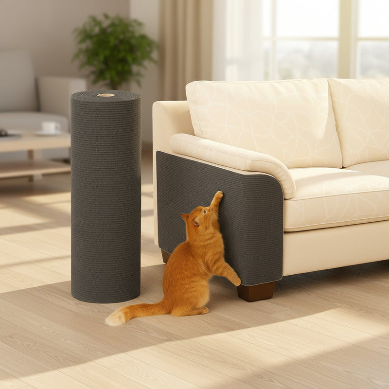 Protector Sillón Gato Tapete Rascador Antiarañazos Mueble