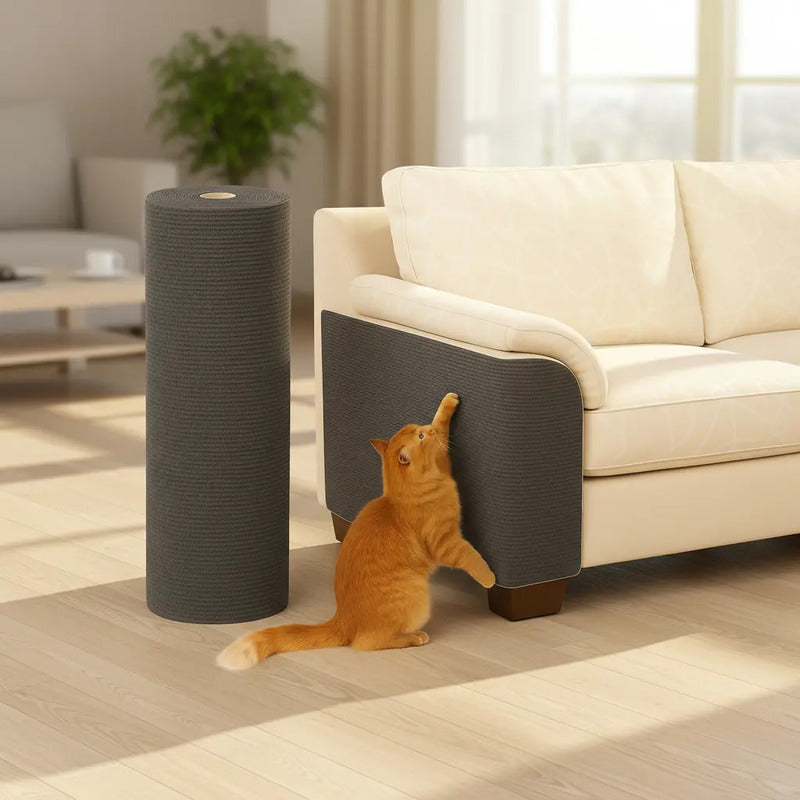 Protector Sillón Gato Tapete Rascador Antiarañazos Mueble