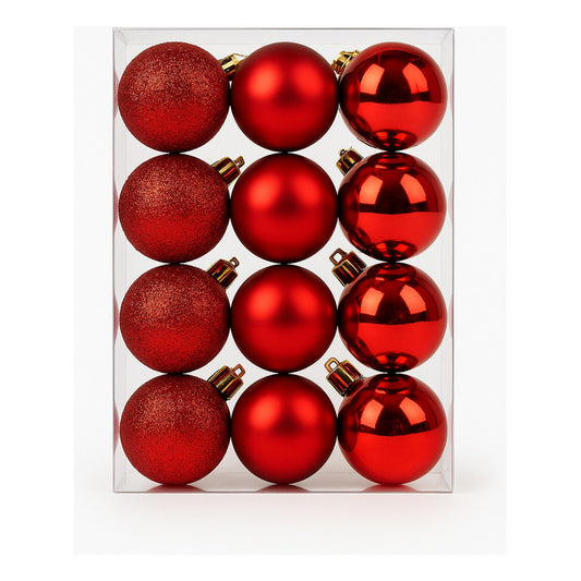 Esferas Navidad 5 Cm Brillante Mate 20 Unid Vitrineon Cl