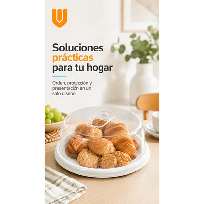 Base Tortas Bandejas Porta Cupcakes Soporte Dulces Blanco Pequeño