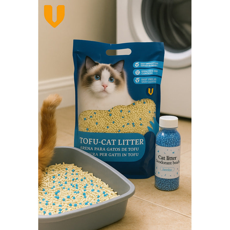 Arena Tofu Arena Sanitaria 2 Kg Aromatizador Arena Gato
