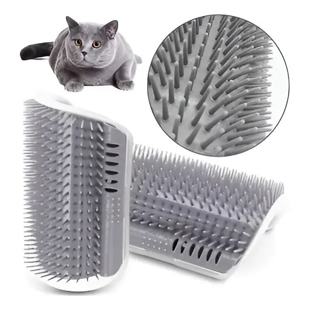 X2 Rascador Gato Yerba Gatera Rascado Para Gato Cepillo Gato Azul