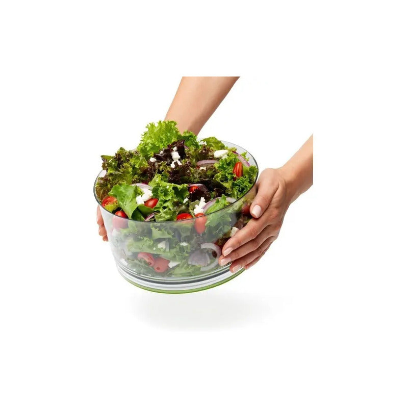 Secador Centrífugo Para Ensaladas, Hojas, Verduras Y Lechuga Blanco