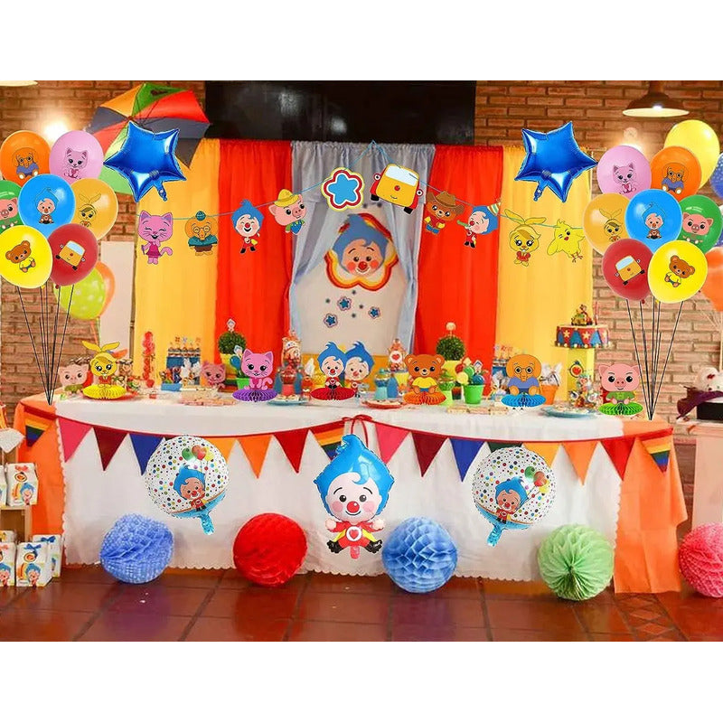 40 Bolsas Para Piñata Payasito  Bolsas Para Dulces Piñata Celeste 176
