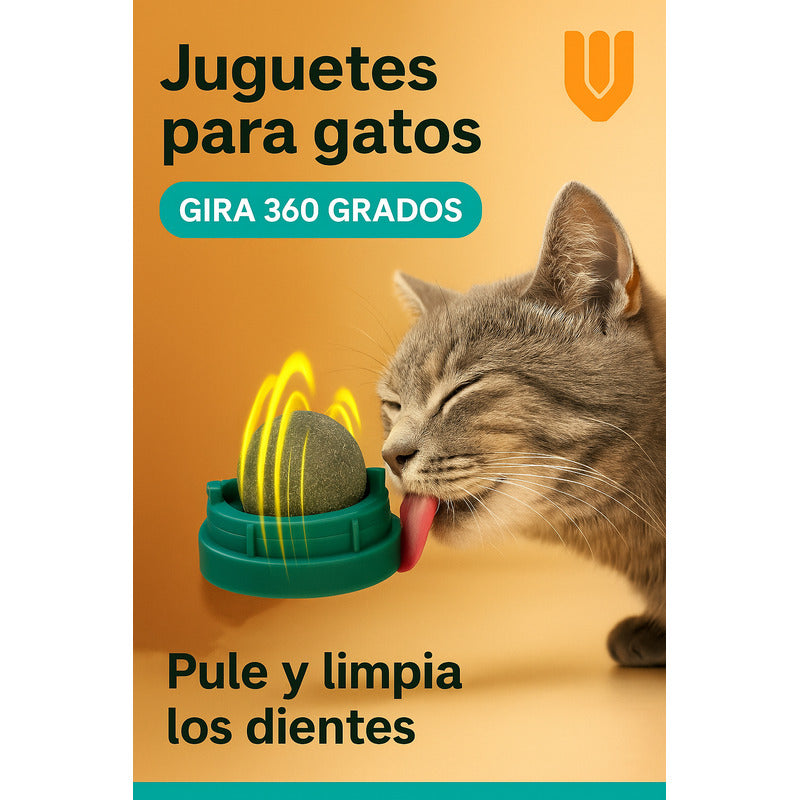 Bola Hierba Gatera Catnip Gatos Bola Snack Catnip Antiestrés