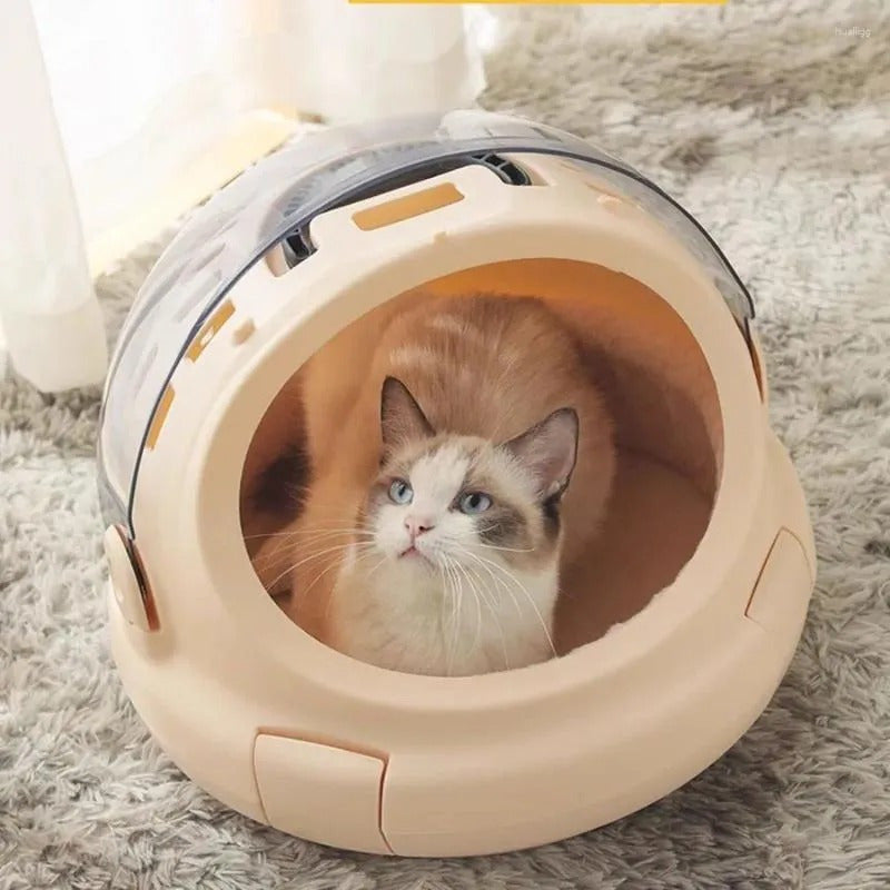 Cama Capsula Transporte Mascotas Gato Accesorios Para Gatos