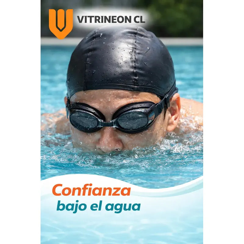 Lentes Natacion Niños Piscina Silicona Suave Vision Clara