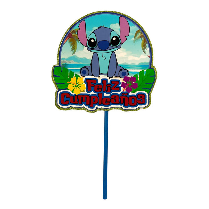 Topper Cumpleaños Torta Cotillon Cup Cake Fiestas Decoracion