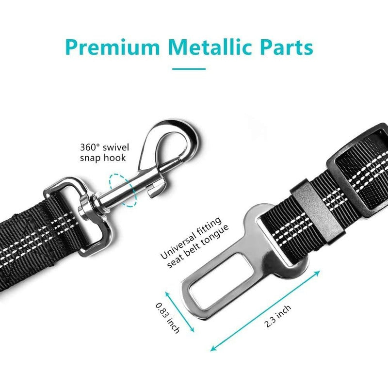 Cinturón De Seguridad Para Perro Gato Correa Elástica Auto Cinturon Auto Mascotas Perro Gato Cinturon Multicolor Vitrineon Cl